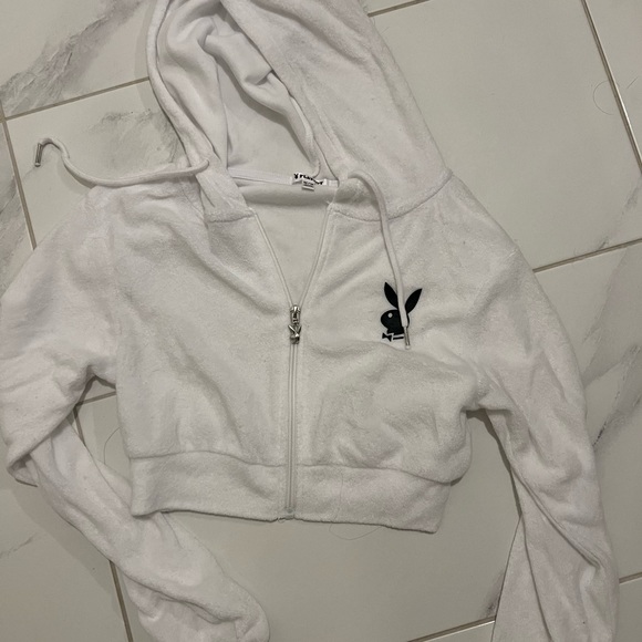 Playboy Zip Up Hoodie - Picture 2 of 4